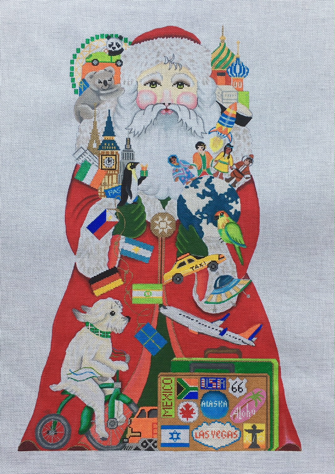 World Traveler Santa