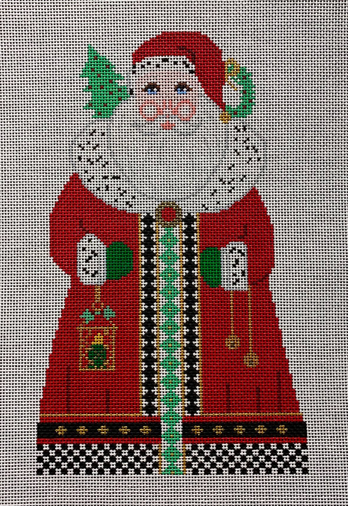 Courtly Santa