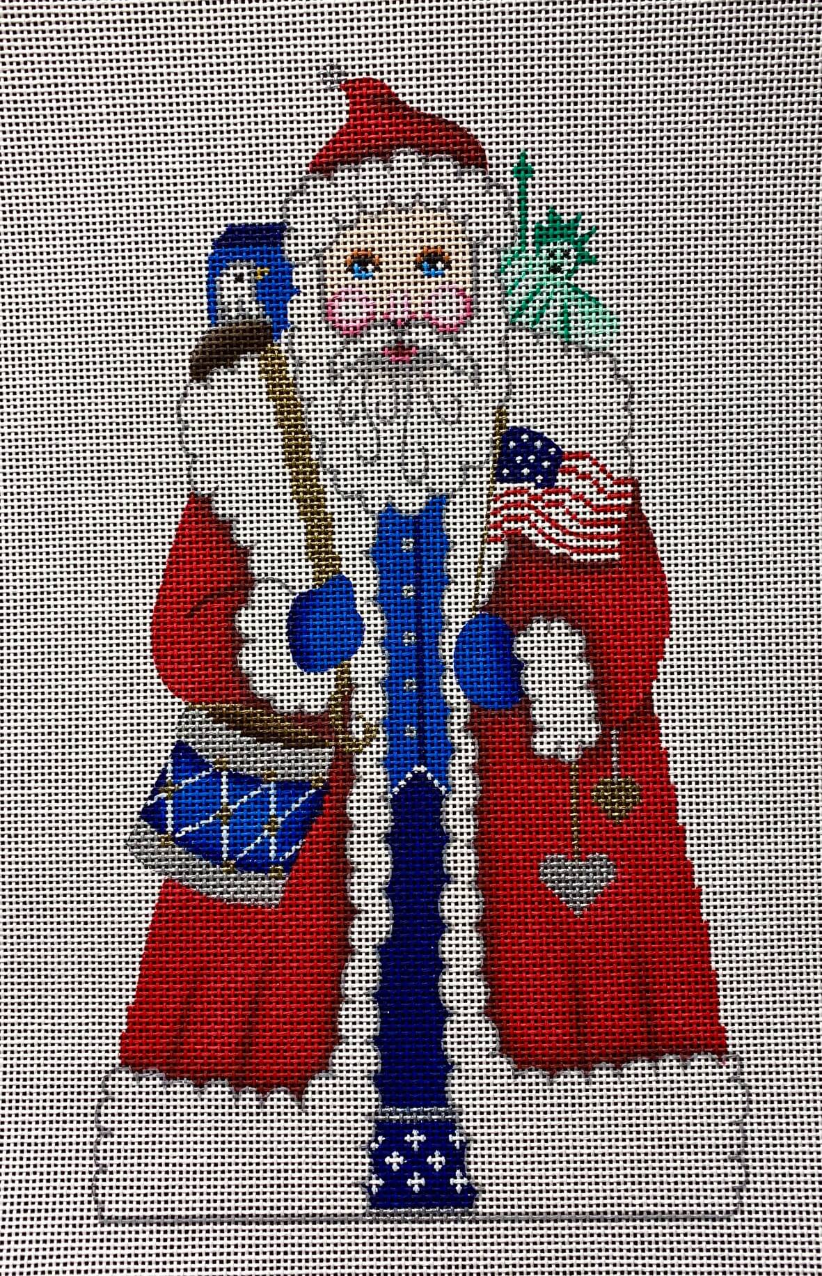 Patriotic Santa