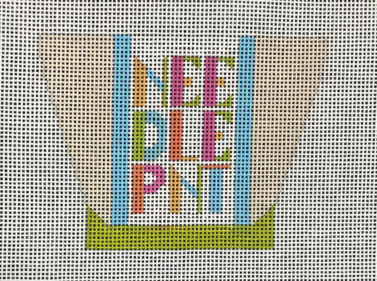Needlepoint Mini Tote