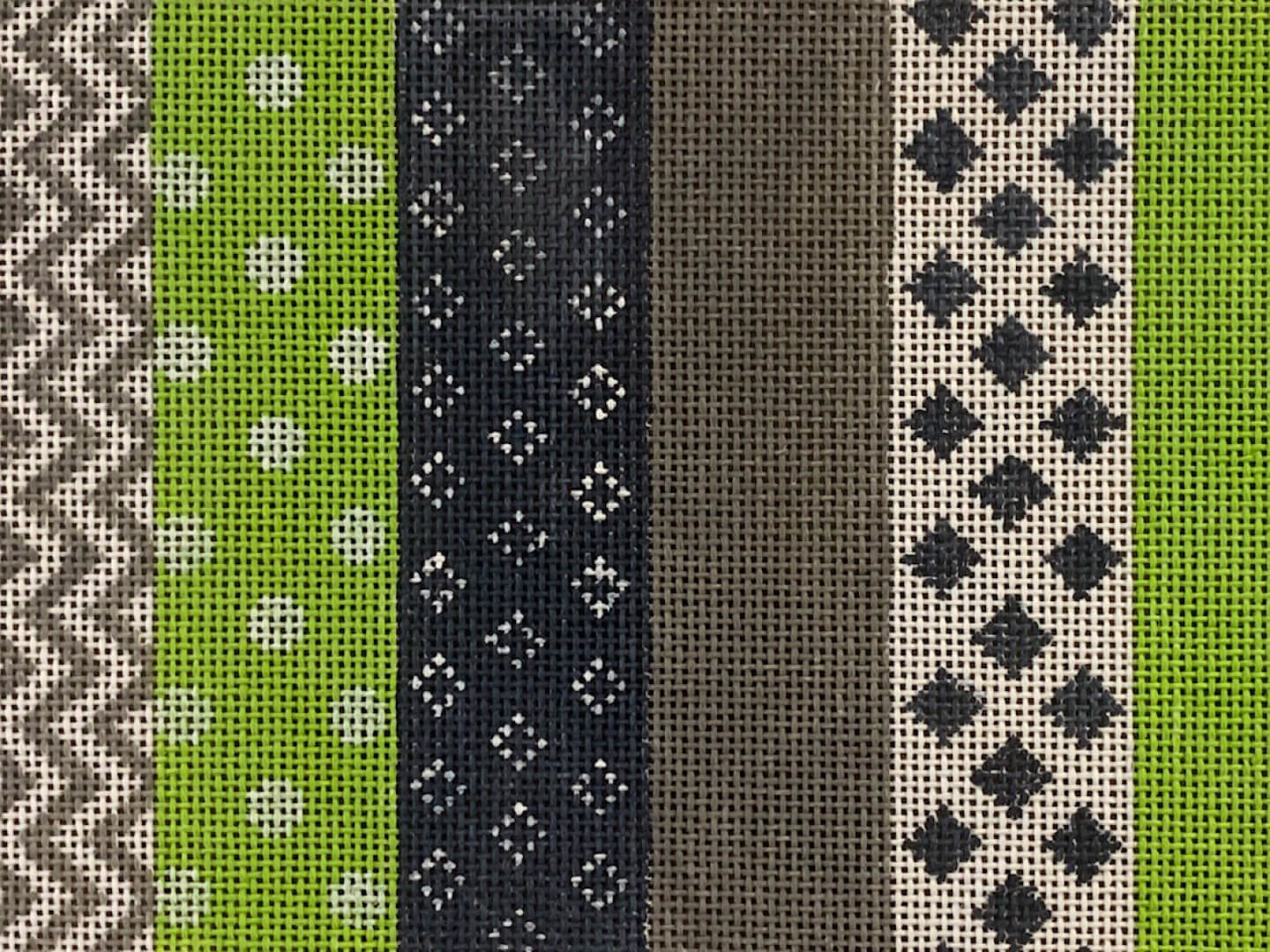 Graphic Greens and Blues