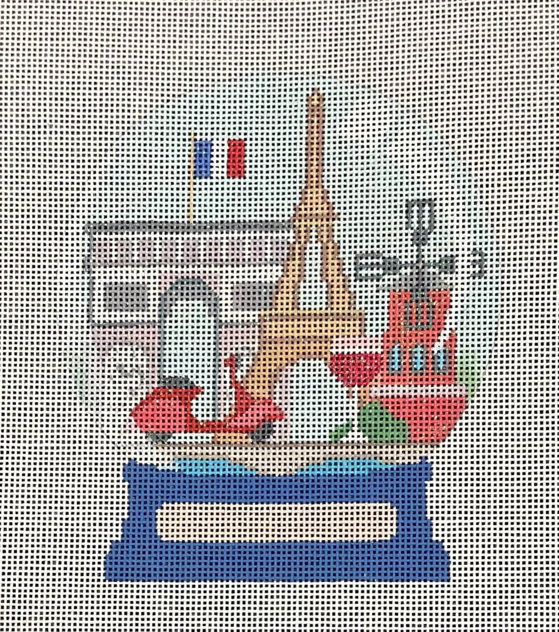 Paris Snow Globe
