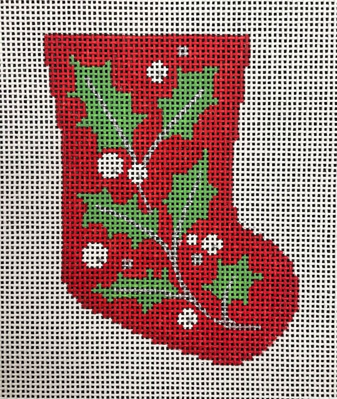 Holly Mini Stocking