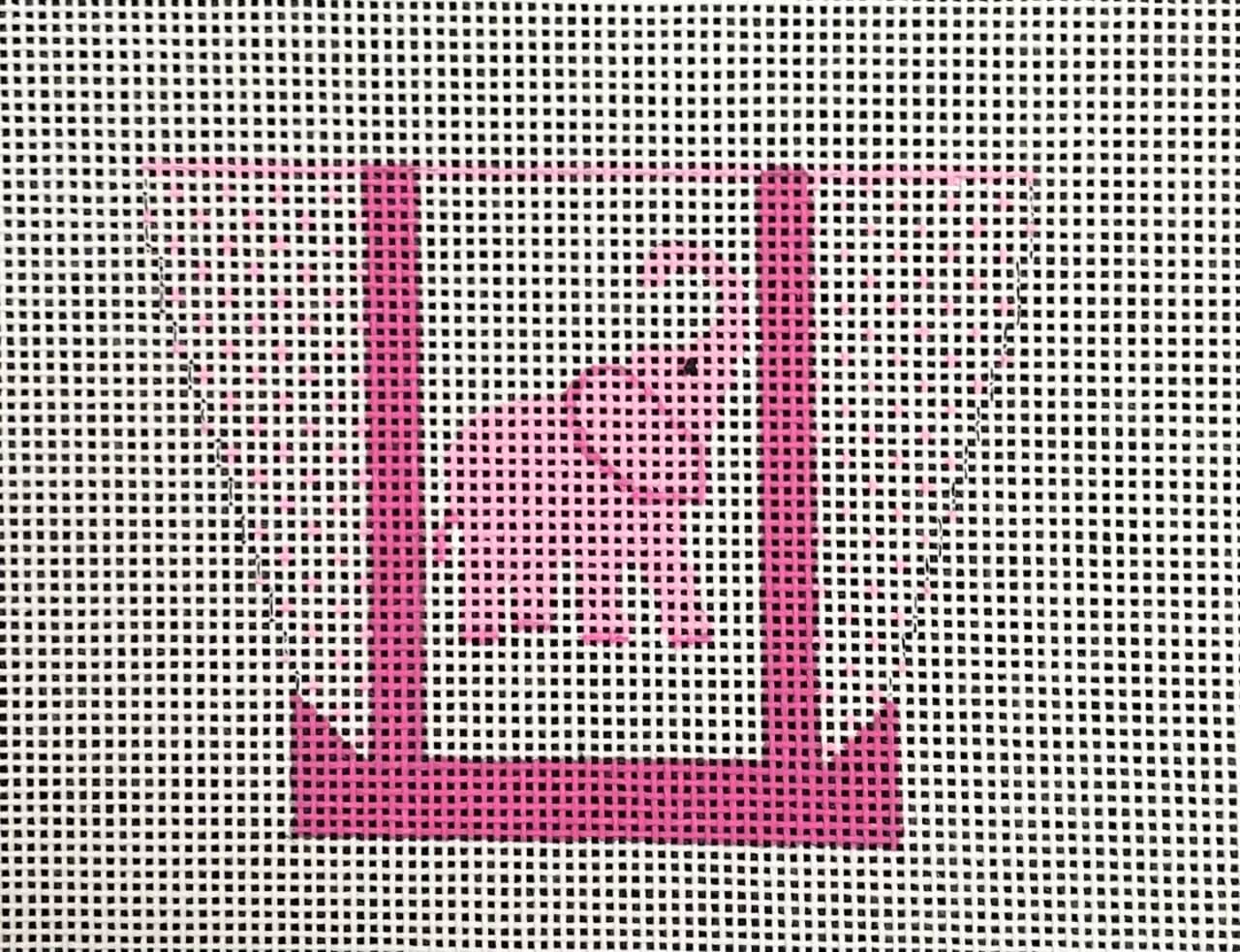 Pink Elephant Mini Tote