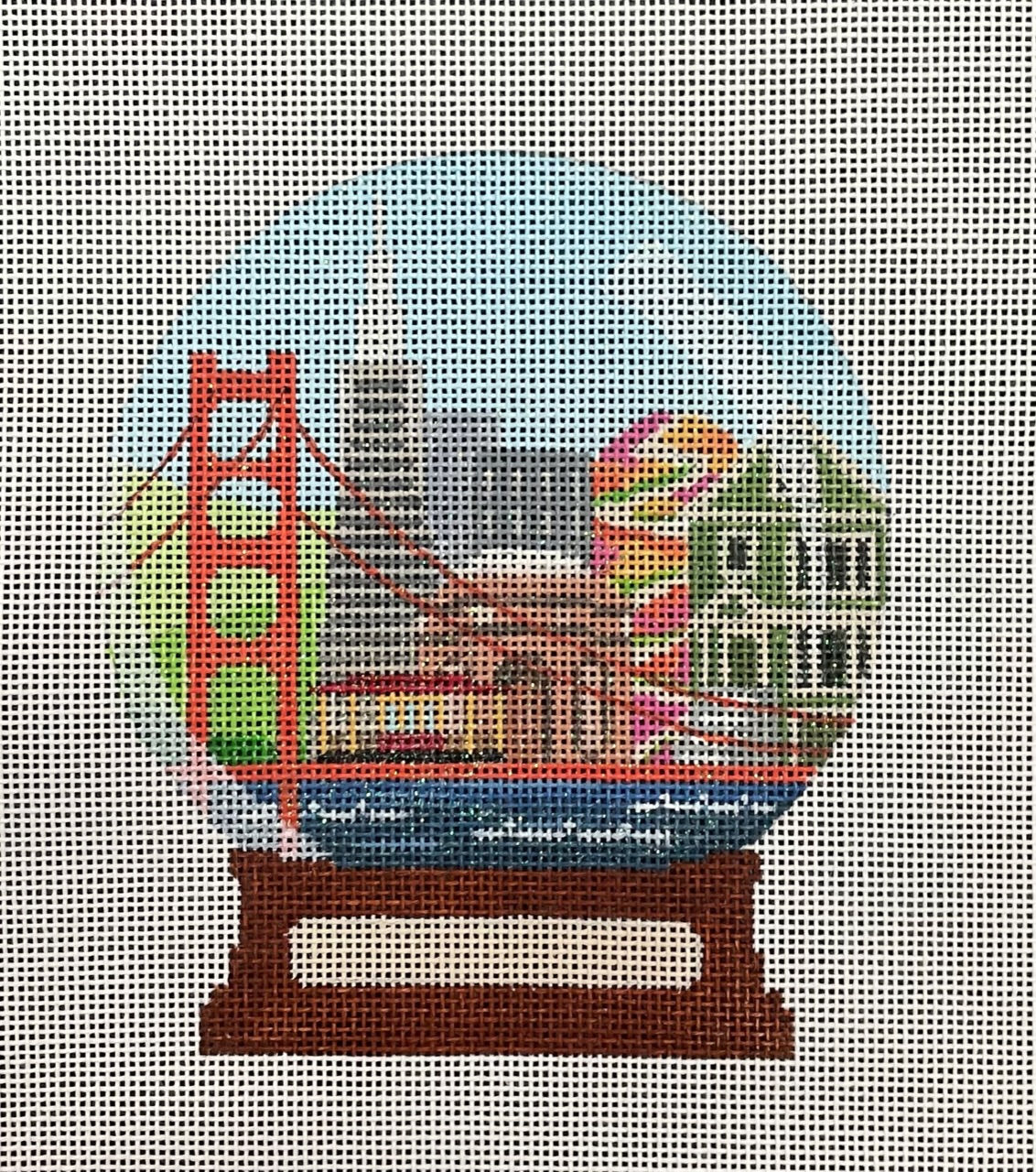 San Francisco Snow Globe