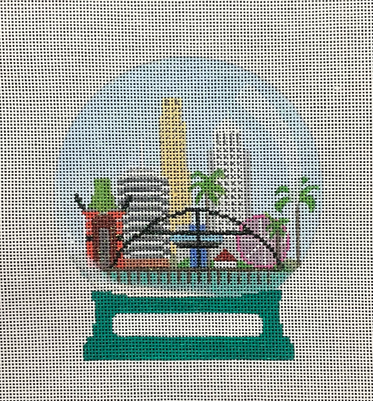 Los Angeles Snow Globe