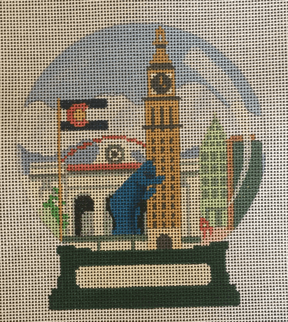 Denver Snow Globe