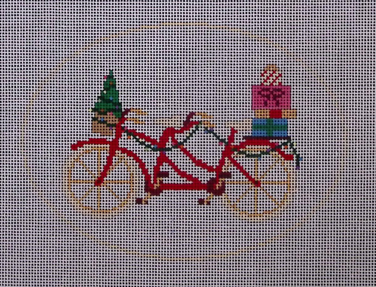Christmas Tandem Bike